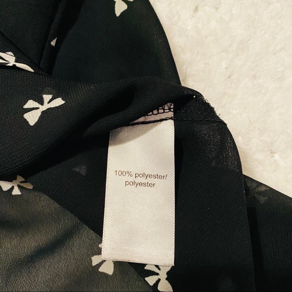 MAURICES 3/4 SLEEVE BOW BLOUSE XL - Picture 7 of 7